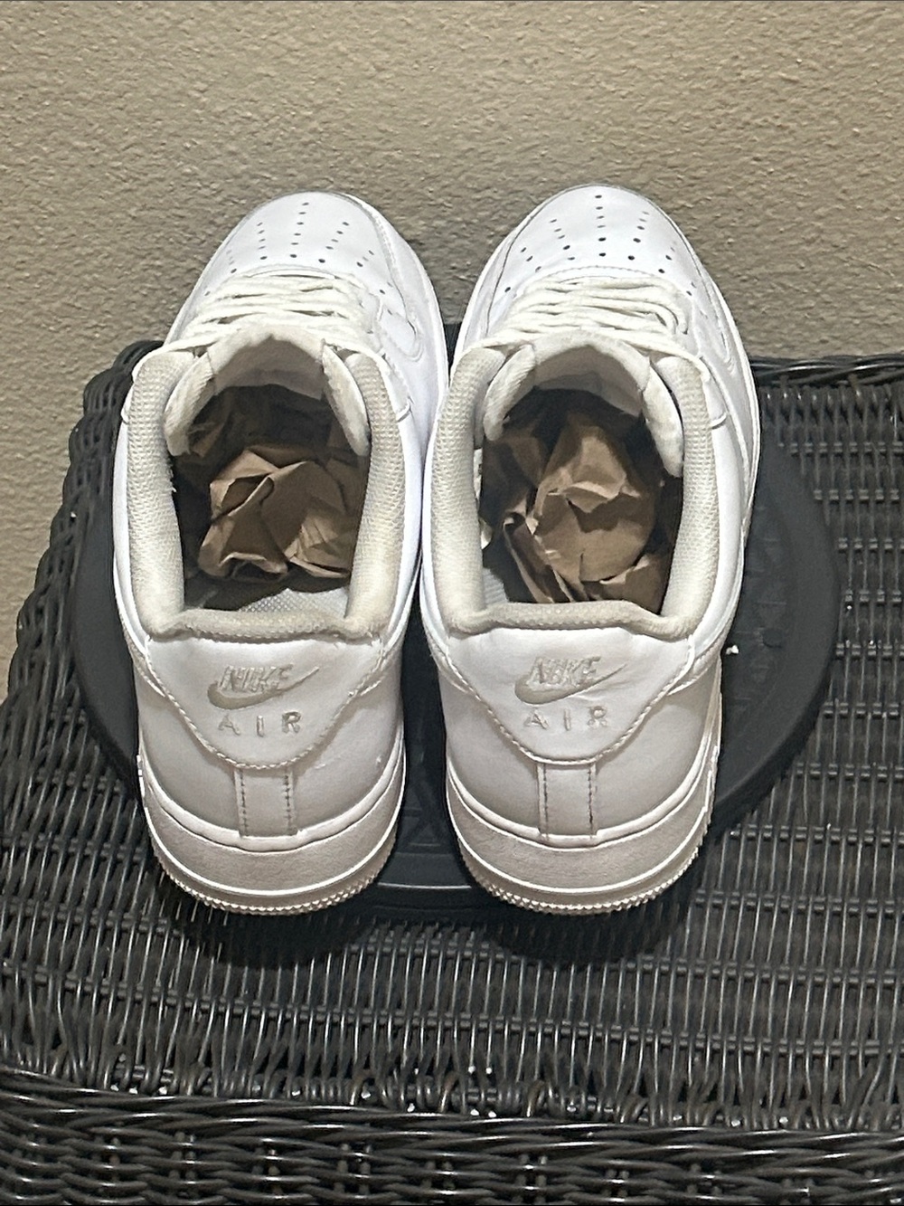 Nike Air Force 1 Low ‘07 Triple White CW2288-111 - Picture 4 of 7
